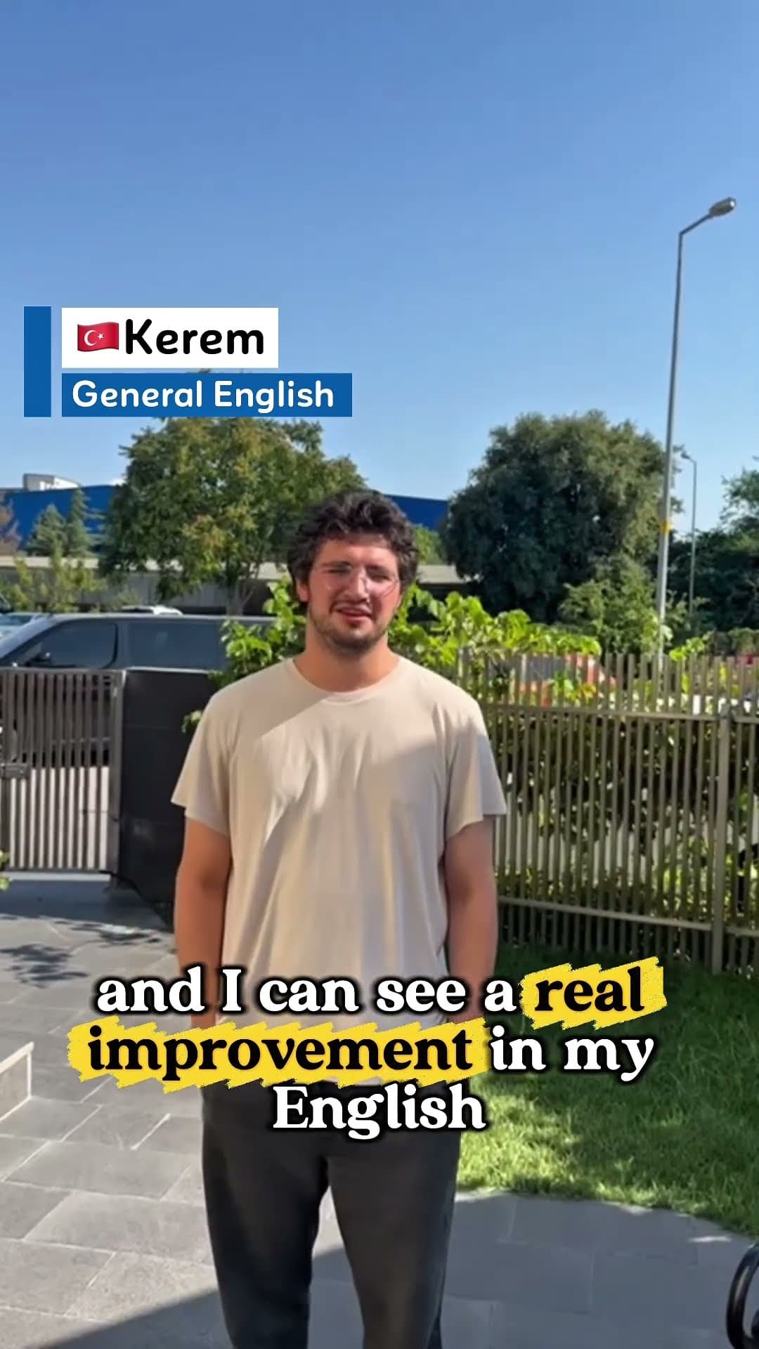 Kerem Yeni — Isla Lingua student testimonial video